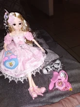 UCanaan-Muñeca BJD 1/4 SD de 18 pulgadas, muñecas articuladas de 18 bolas con ropa, atuendo, zapatos, peluca, maquillaje de pelo, el mejor regalo para niñas