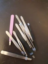 Pinzas para cejas de acero inoxidable, juego de 10 unidades, pinzas para el pelo, pinzas para recortar cejas, pinzas para extensiones de pestañas, utensilios de belleza para maquillaje