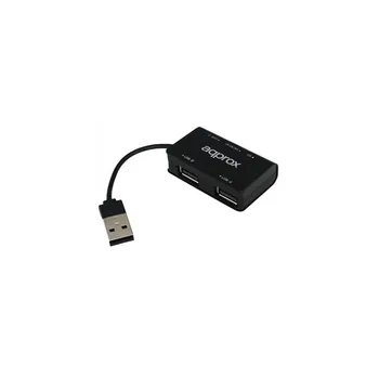 

Approx APPHT8B Hub 3 usb 2.0 + Lec.SD/MicroSD Black