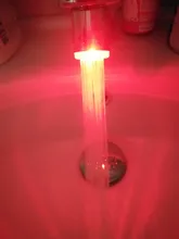 Water-Faucet Light-Up Shower Bathroom Kitchen Tap LED Basin Blue 7-Colors Luminous