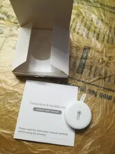 Tuya/SmartLife-Sensor inteligente de temperatura y humedad ZigBee, dispositivo de seguridad para el hogar a través de Alexa y Google Home