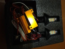 Running-Lights DRL T20 W21w 7440 P21W BA15S Canbus Dual-Mode 1156 42LED for 2pcs