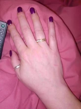 Auxauxme-Anillo de boda con diseño de onda dorada para hombre y mujer, sortija de compromiso con grabado de nombre de amantes de la boda