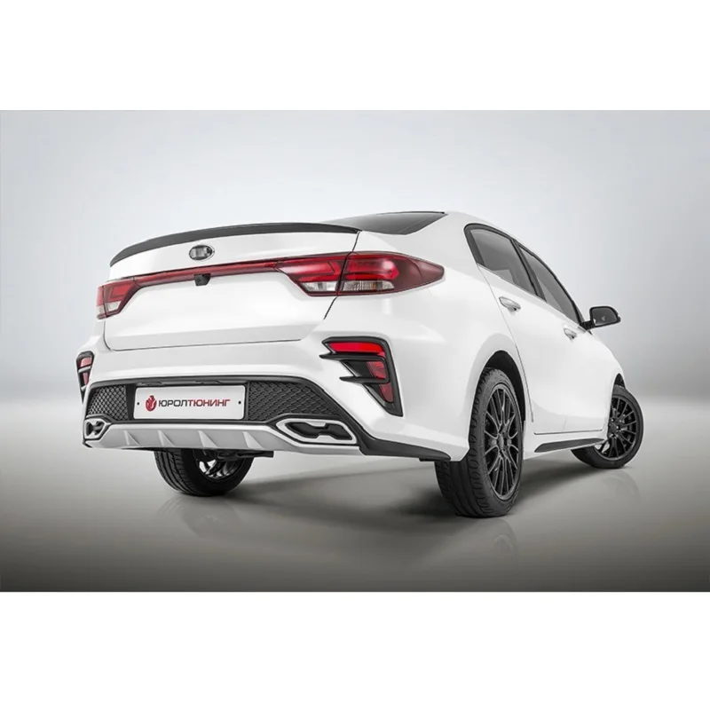 Бампер задний &quotKudos" для автомобиля Kia Rio 4 c 2017 г.в. комплектация без