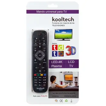 

Universal Remote Control TV, Kooltech. Fit for Philips