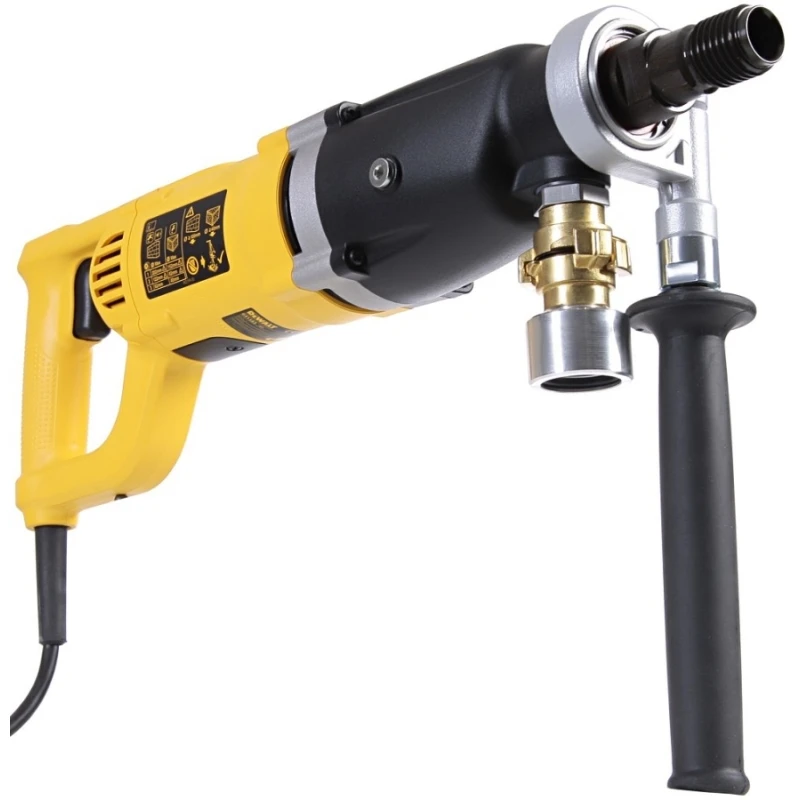 Дрель для алмазного сверления DeWalt D21583K(Мощность 1910Вт, сверление в бетоне до 152 мм, кирпич 202 мм, 3 скорости