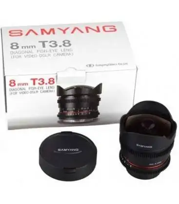 US $411.16 SAMYANG 8 Mm T38 VDSLR II For CANON