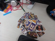 Pegatinas de Kobe Bryant para niños, pegatinas de juguete impermeables para equipaje, portátil, teléfono, Skateboard, 50/75 Uds. Adhesivos de baloncesto