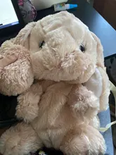 Peluche de conejo de peluche de LOLITA para niñas, bolsa de orejas largas, juguetes de peluche, mochila