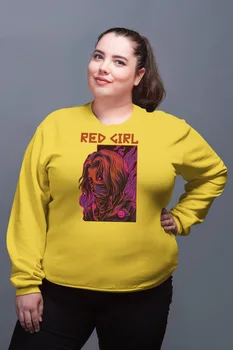 

Angemiel Wear Red Girl Yellow Women Sweatshirts