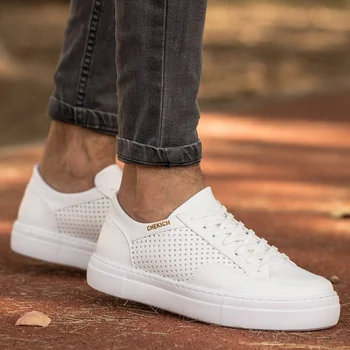 

Chekich Male Shoes Sneakers Faux Leather Casual Everyday Light Breathable 2020 Trend Autumn Spring 38-45 Size