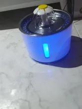 Water-Fountain Automatic Bowl Feeder Drinker FILTERS Led-Lighting Cats with 5-Pack USB