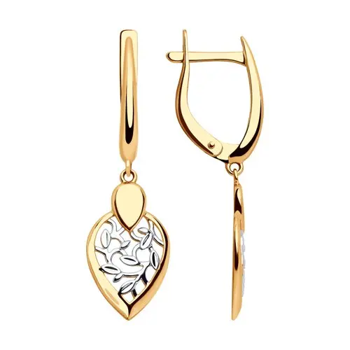 SOKOLOV earrings of gold