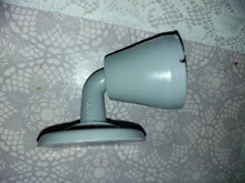 Tope de puerta de silicona silenciosa sin perforación, tapón de absorción de pared para inodoro, soporte de puerta antigolpes, tope de puerta de engranaje de resistencia