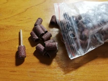 100 Uds 80 /120/180 para bandas de limado de manicura Gel eliminador de esmalte herramienta accesorio para máquina de clavos eléctrica taladro clavo Bits