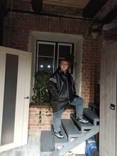 Plus-Size Coat Hooded-Collar Letter Faux-Leather XITAO Women Pocket Autumn Fashion New