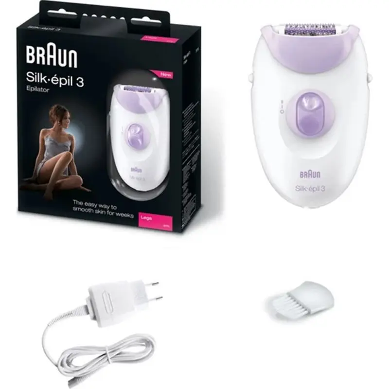 Эпилятор Braun Silk Epil 3 3170 устройство для удаления волос с мягким совершенством