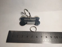 YVYOO-collar de acero inoxidable con grabado gratis para perro y gato, accesorios para identificación de nombre y teléfono