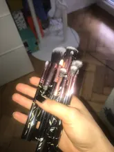 FLD5/15 Uds. Conjunto de brochas de maquillaje, polvo cosmético, sombra de ojos, base de colorete, fusión para belleza, pincel para maquillaje