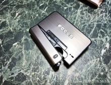 Case Lighter Gadget Cigarette-Dispenser-Case-Holder FOCUS Automatic Christmas-Gift Metal
