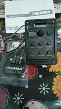 FISHMAN-preamplificador de guitarra de modo Dual, sintonizador EQ, Piezo, Pickup, Mic Beat, mezcla 301