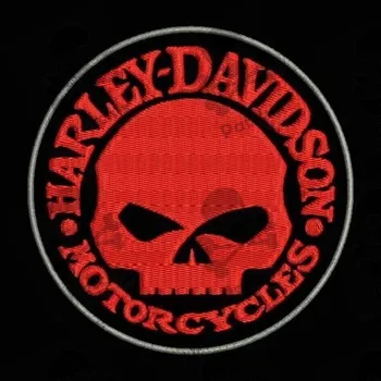 

CUSTOM MOTORCYCLE Iron patch toppa ricamata gestickter patch patch brode parche bordado