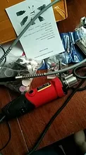 Minitaladro eléctrico de alta potencia, minimáquina grabadora de estilo dremel con 6 posiciones de velocidad variable, herramientas rotativas de 480W