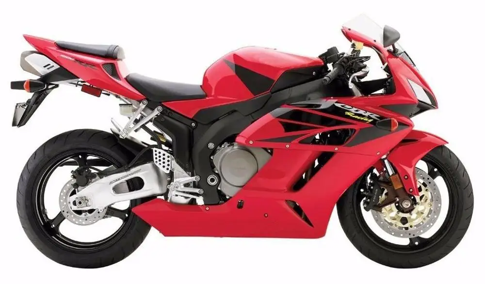 

Red Black Complete Injection Fairing for 2004 2005 Honda CBR 1000 RR 1000RR CBR1000RR ABS Plastic Full ABS Plastic Bodywork Kit