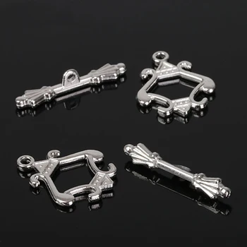 

2329601 (5356) Castle-toggle 'graf', pack/2 pcs, Silver