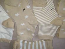 Calcetines de algodón suave para niños, medias deportivas a rayas, Linda y cálida caricatura, para primavera, verano, otoño e invierno, 5 par/lote