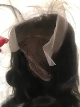 Wigirl-Peluca de cabello humano ondulado de 13x4 para mujer negra, postizo de encaje Frontal, pelo brasileño virgen predespuntado con densidad de 150%