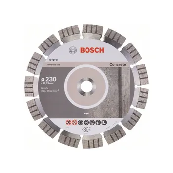 

BOSCH-metal cutting Disc diamond Best Concrete 230x22,23x2,4x15