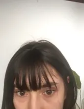 LVHAN-flequillo de aire puro, extensión de cabello sintético, Natural, negro, marrón claro, marrón oscuro, negro, fibra de alta temperatura