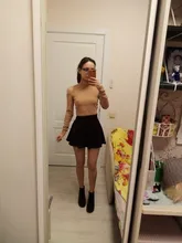 Short Skirt Pants Tutu Faldas Mini High-Waist Whole-Year School Plus-Size Suitable-For