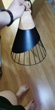 Pendant-Lamp Lampshade Led-Bulb Kitchen-Light Wood Bedroom PHYVAL E27 Aluminum Nordic