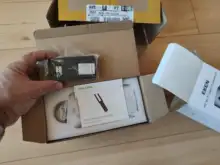 EKEN-Timbre de puerta de seguridad inalámbrico para puerta, monitor de seguridad inalámbrico modelo V5 para puerta con timbre y vídeo con conexión Wifi, grabadora de vídeo con visión nocturna, perfecta para el hogar