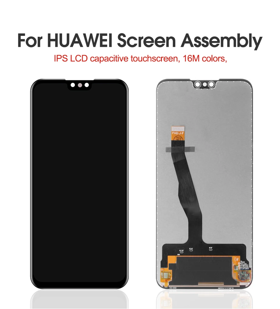 Для 6," huawei Y9 ЖК-дисплей с рамкой+ сенсорный экран панель дигитайзер Замена для huawei Enjoy 9 Plus экран