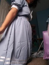 Harajuku marinero Collar vestido azul Marino Japonés Lolita agradable Arco-Nudo chica Retro de algodón Kawaii estilo Preppy de manga corta vestido de las mujeres