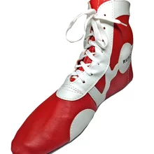 Обувь для самбо Rusco Sm-0102, кожа, красный размер 33
