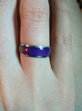 Cambiando de Color anillos humor emoción sentimiento temperatura anillos para los hombres y las mujeres parejas anillos tono joyería fina TT @ 88