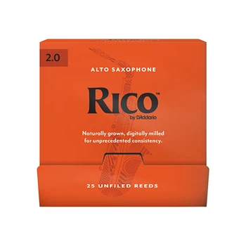 

Rja0120-b25 Rico walking sticks for saxophone alto, Size 2.0, 25 PCs Rico