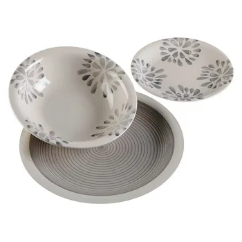

Dinnerware Set Agatha Dolomite (18 Pieces)