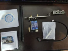 Wifi-Adapter Wi-Fi-Card PCI Dual-Band Bluetooth EDUP Express-802.11ax AX200 2974mbps