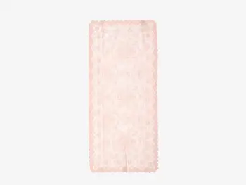 

Knitting Board Patterned Console Cloth Spring Powder