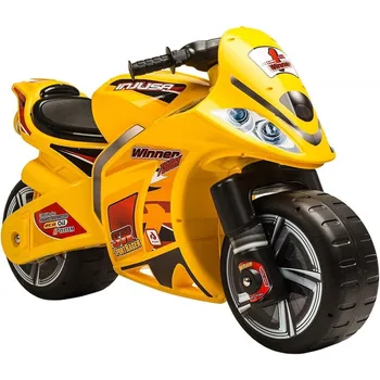 

INJUSA yellow Color children's corner runner motorcycle 12m +