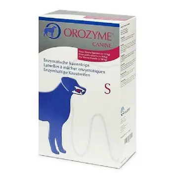 

OROZYME strips dentifical dogs complementary food