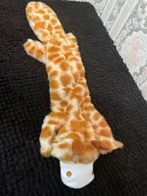 2019 nueva lindo juguetes de peluche squeak Lobo mascota conejo animal perro de peluche de juguete para masticar con chirrido silbando involucrado ardilla perro Juguetes