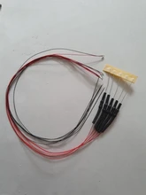 Microlitz con cable LED, resistencia de 8-12V, 20cm, bricolaje, 9 colores a elegir, 100 unidades, 0805 SMD