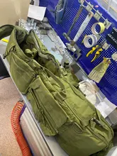 Case Gun-Bag Rifle-Backpack Shoulder-Strap Shooting Airsoft M249 Tactical Military 