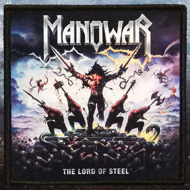 Manowar - The Lord of Steel | Нашивка принтовая США Heavy Metal from USA Хеви Метал из Дом и сад